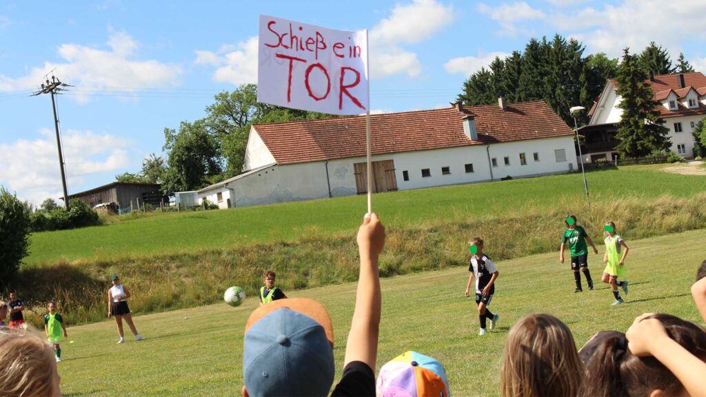 Fußballwoche an der Grundschule Petersdorf