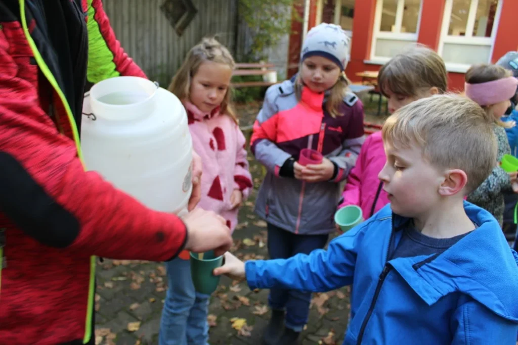 6. Unser Apfelsaft ist fertig