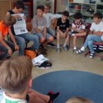 Zeitungsbesuch